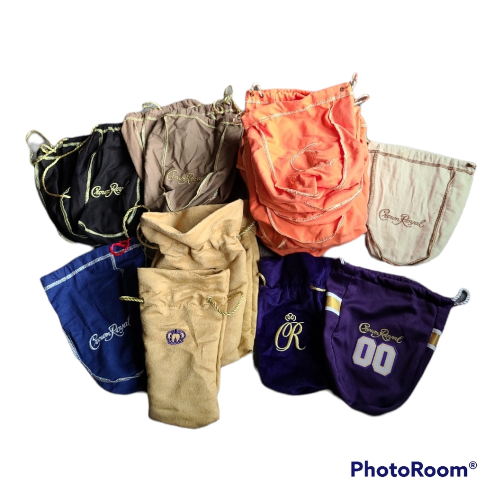 Rare Crown Royal Bags (Sold individually)